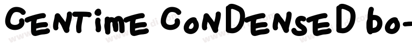centime condensed bo字体转换
